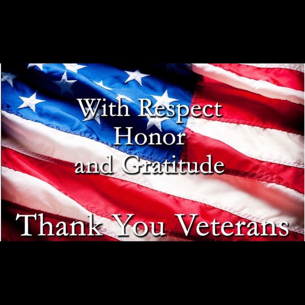 Thank you Veterans!